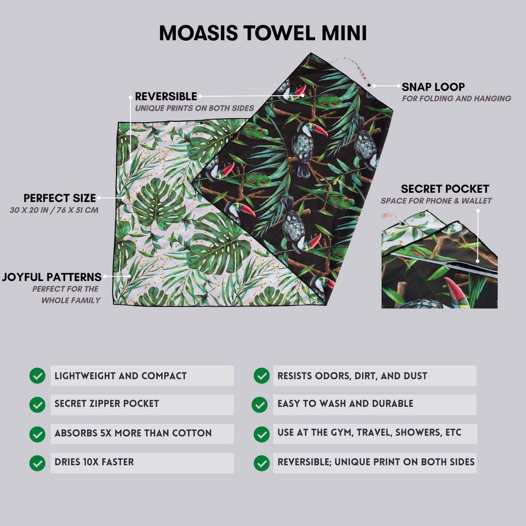 Moasis_Towel_Mini_-_Watercolour_Greenery_Print_005