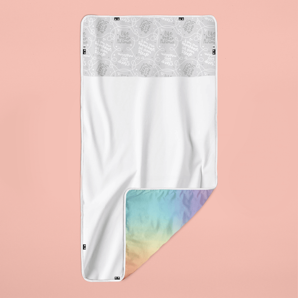 SleepsaverMattressProtectorTwinRainbowPastel002