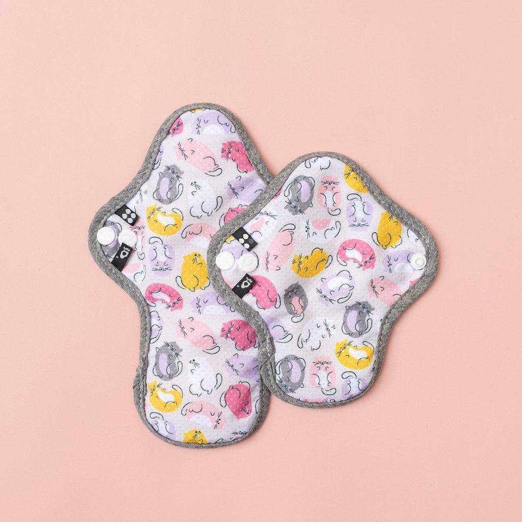 HyPs Teen Reusable Pads (2 pack) Jelly Kitties