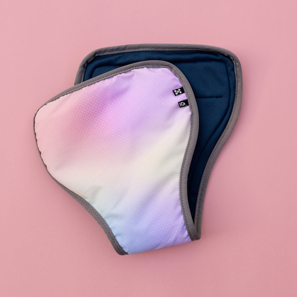 Image for Indiewear Unisex Incontinence Pad - Full size, design Rainbow Pastel