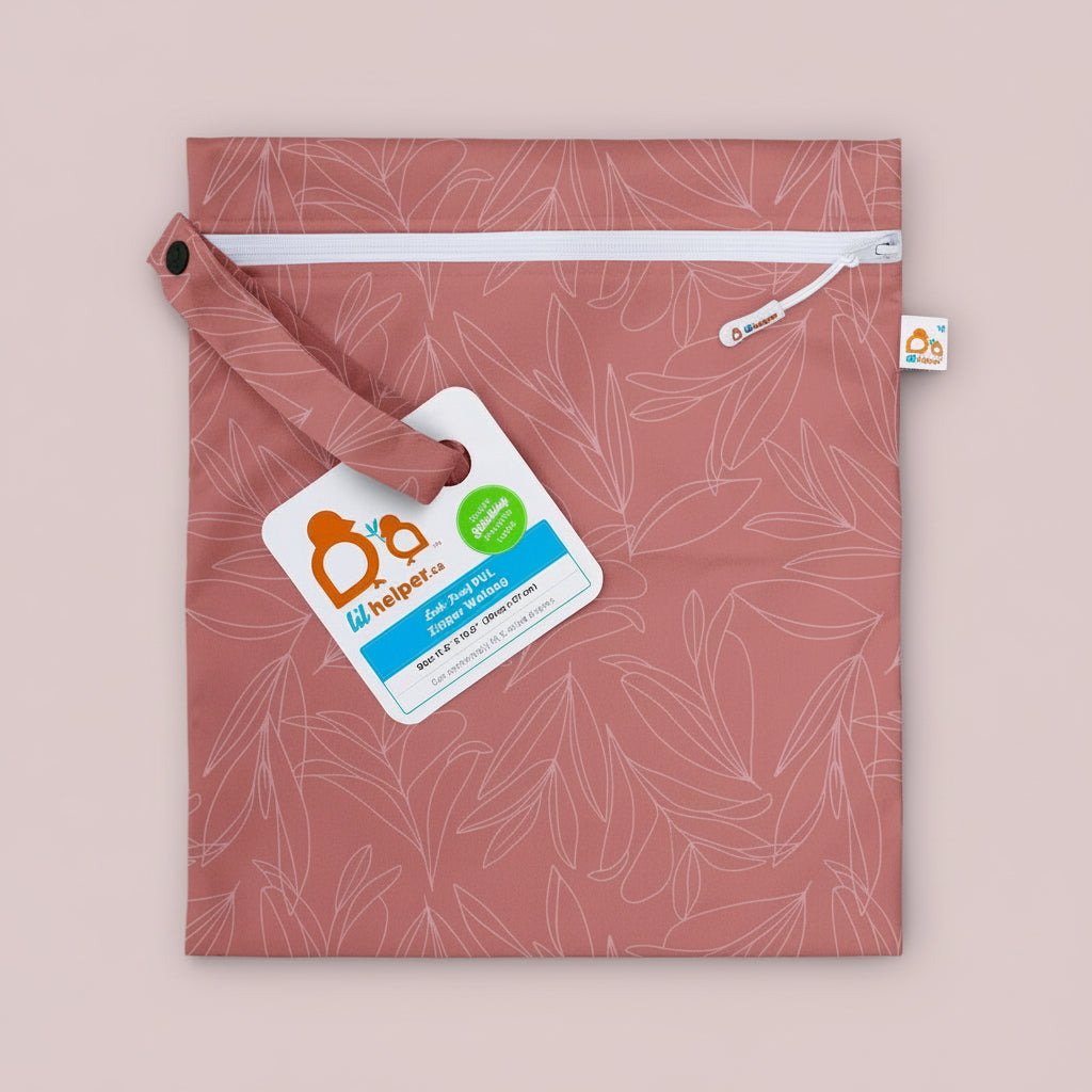 Image for Zippa Zipper Wetbag - design Earth Rose