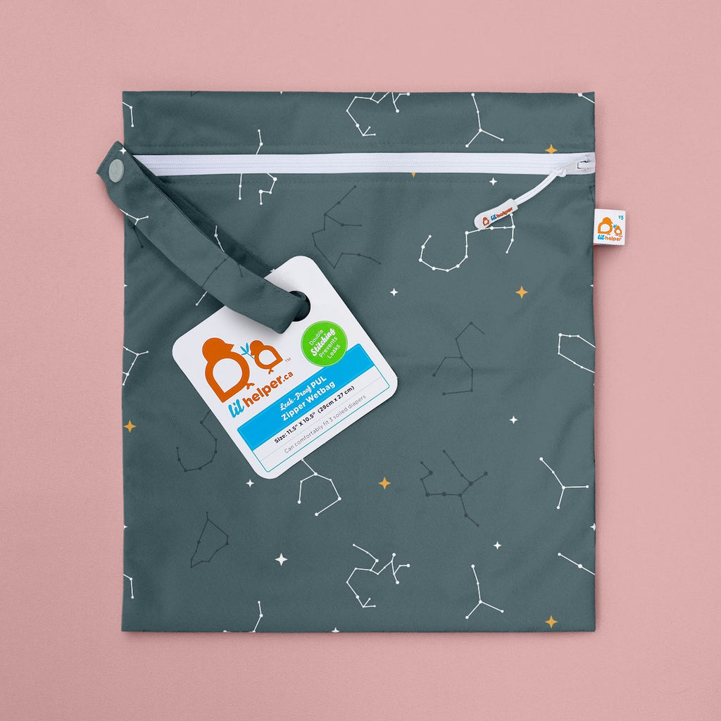 Image for Zippa Zipper Wetbag - design Stellar