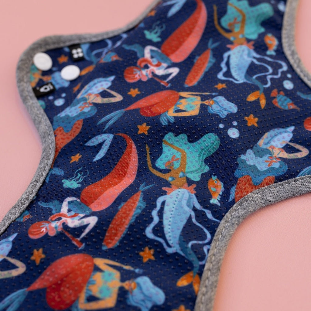 Image for HyPs Active Reusable Pad - size Heavy, design Badass Mermaids