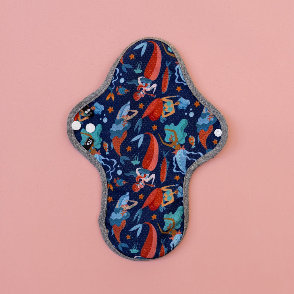 Image for HyPs Active Reusable Pad - size Regular, design Badass Mermaids