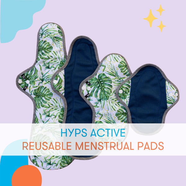 HyPs Active Reusable Pads Video - LinerEarthRose