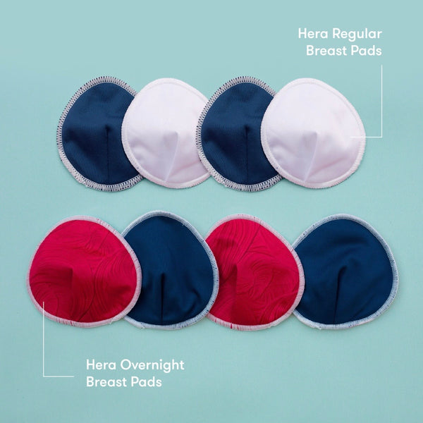 Regular and Overnight Breast Pads