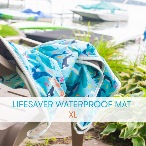 Lifesaver Waterproof Mat XL video - Rustic_Florals