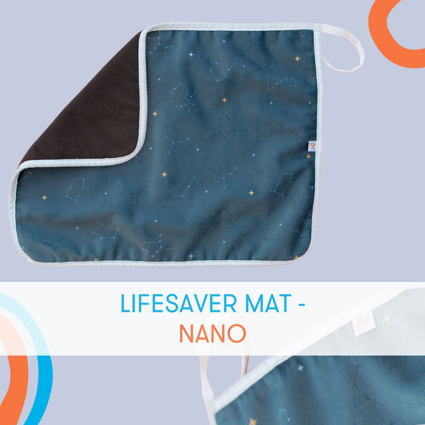 Lifesaver Nano SpitBit Burp Cloth Video - Swirls Out to Sea