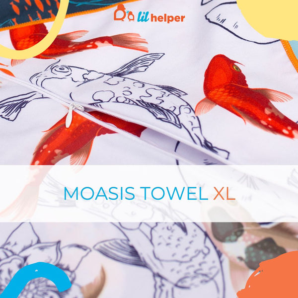 Moasis Beach Towel XL Updates and Features 1_1 - Earth_Blue_Yellow