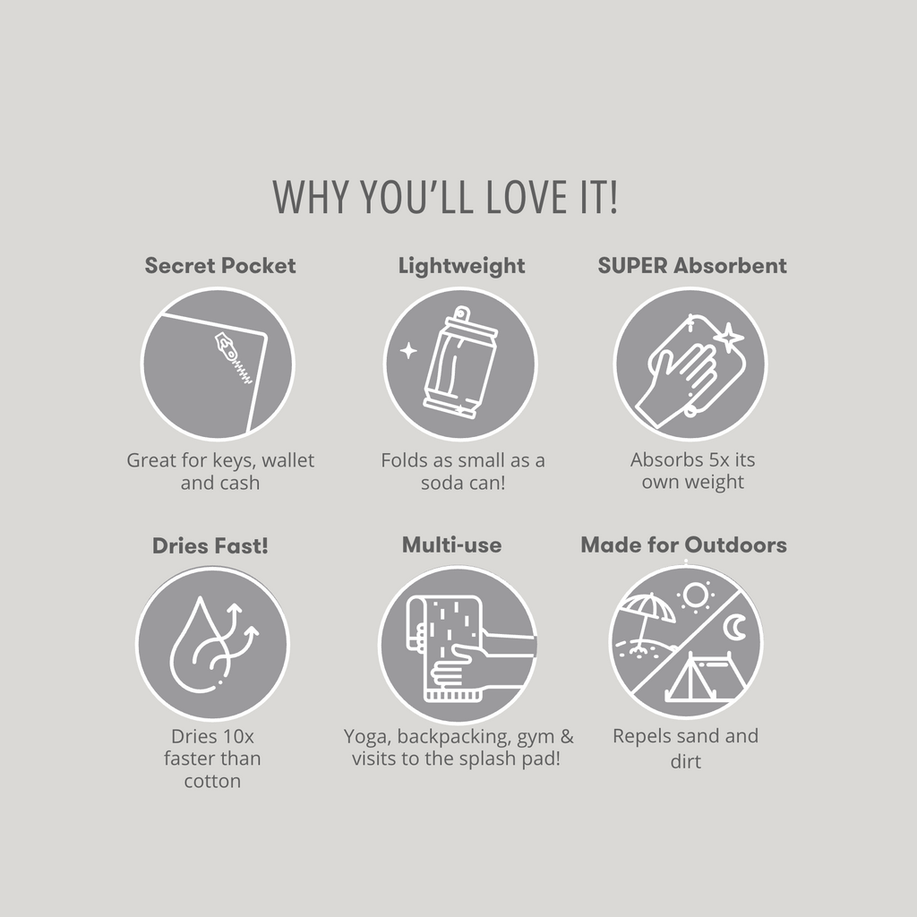 Moasis Towel XL - Rainbow Pastel (Print) 004 Video