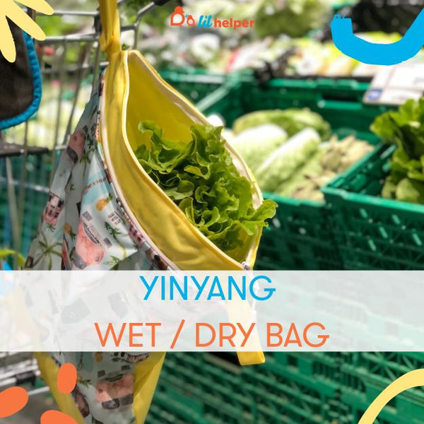 YinYang Wet_Dry Bag Video - Florals White