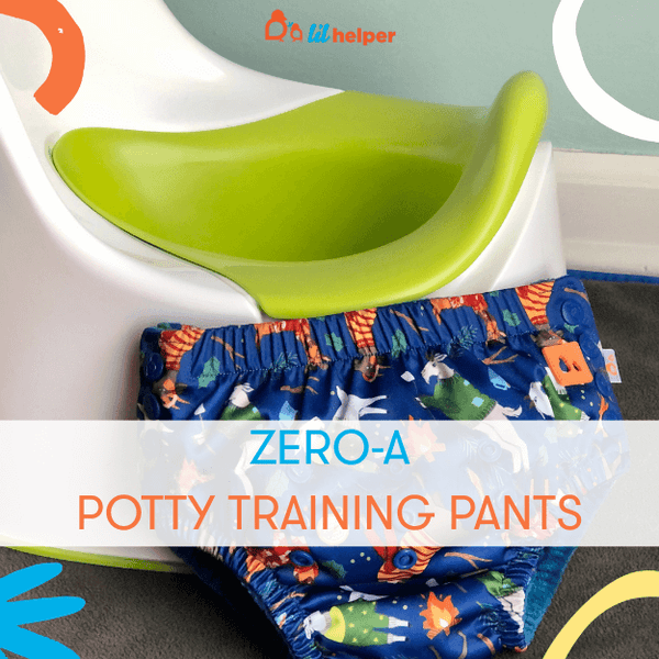 Zero-A Potty Training Pants - Black Lines - Video